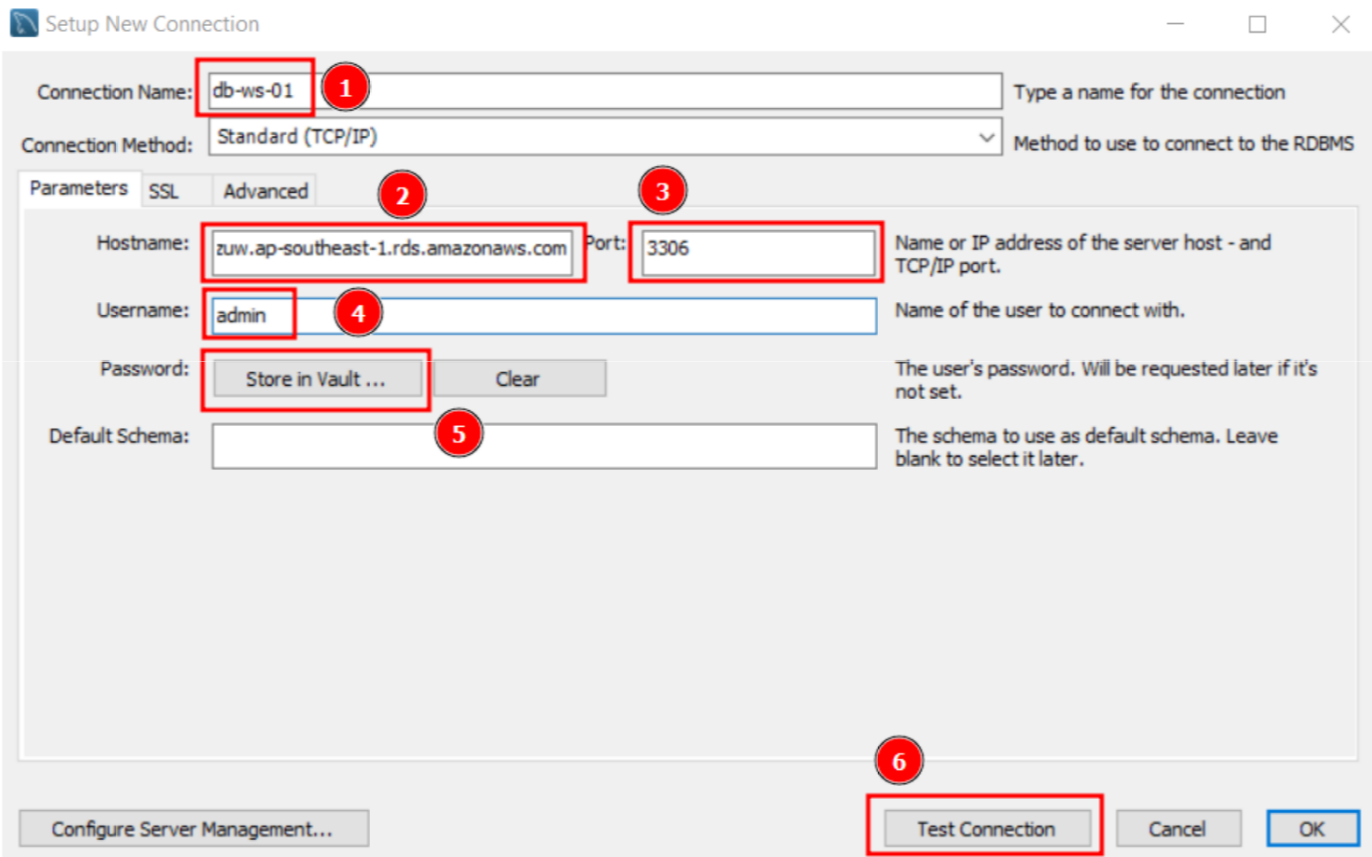 create db instance